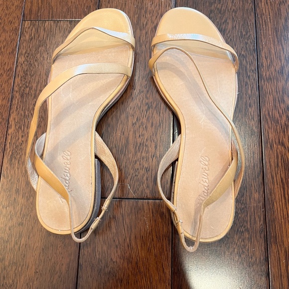 NWOT Madewell tan sandals size 8 - Picture 2 of 5